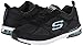 Skechers Sport Women's Skech Air Infinity Fashion Sneaker,Black/Black/White,7 M US