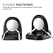 MoKo 2Pack Charger Stand Compatible with Samsung Galaxy Watch 5 40mm/44mm/5 Pro 45mm, Silicone Charging Stand Non-Slip Base Charger Dock Station Holder[Charging Cable Not Included],Space Gray