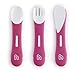 Hoppop Manu Child's Plastic Cutlery, Fuchsia