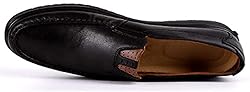 Asifn Men Casual Driving Shoes Leather Penny