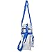 Eastsport Clear Stadium Approved Tote, Blue