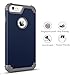 BENTOBEN iPhone 6S Plus Case, iPhone 6 Plus Case, 3 in 1 Heavy Duty Rugged Slim Hybrid Soft Silicone Bumper Hard PC Protective Phone Case for iPhone 6S Plus/iPhone 6 Plus (5.5 Inch) Navy Blue & Gray