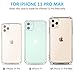 COMSOON Compatible with iPhone 11 Pro Max Case, [Crystal Clear] Anti-Scratch Shock Absorption Phone Case Cover with 4 Corners Protection, Soft TPU Slim Case Compatible with iPhone 11 Pro Max 6.5 inch