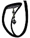 YASIDI Women's Sexy C-String G-String Panties Lady Underwear Sexy C-String C23 (Black)