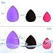 [Updated Version] 3pcs Soft Flawless Makeup Blender Sponge Bonus with Makeup Hairbands, Miayon Applicator Beauty Blender Puff Set Foundation Blending Blush Concealer Eye Face Powder Cream