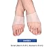 Gel Arch Supports for Plantar Fasciitis, Flat Feet, Fallen Arches, 2 Pairs of Soft Silicone Clear Reusable Arch Sleeves Wrap with Padded Cushions M5-8.5 / W6-9.5 - Small