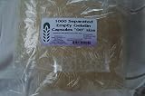 Capsule Connection 1000 Separated Empty Gelatin Capsules, "00" Size, 1000 Count Bag