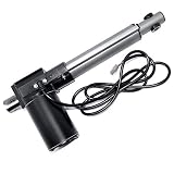 12V Linear Electric Actuator - (10 inch, 600 lbs.) | High Speed DC Motor and Durable Stroke | for Automotive, Industrial, Machinery, Home, Robotics and Office Usage | PA-03-10-600