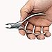 ZIZZON Toenail Clippers for Thick or Ingrown Toenails Surgical Grade Podiatrist's Clippers