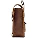 LXFF Mens Genuine Leather Fanny Pack Waist Bag Belt Pouch Bum Bags for Men Vintage Brown