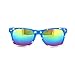 SHADERZ Classic Navy Frame Retro 80's American America Sunglasses Gold Lenses (Multicolor)