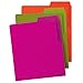 Smead Organized Up Heavyweight Vertical File Folders, Dual Tabs, Letter Size, Bright Tones, 6 per Pack (75406)
