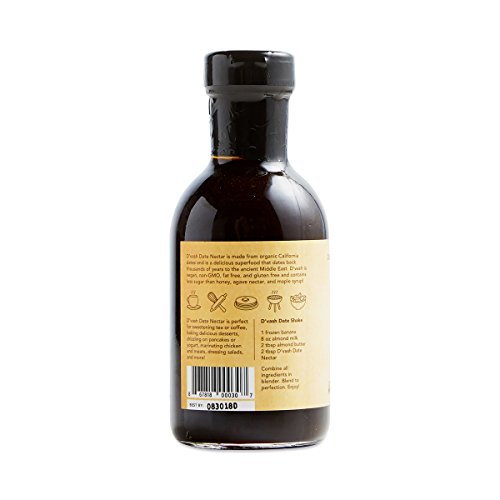 D'vash Organic Date Nectar, 16.6 oz