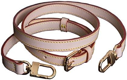 Adjustable Replacement Leather Strap for Alma SP Vegetable Tanned Wide Cross Body Strap for Purse DIY Strap for Messenger Bag