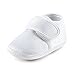Delebao Baby Infant Satin Christening Baptism Shoes Bootie Slippers Sneakers (0-6 Months, Shoes)