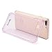 Bastex iPhone 7 Plus Case, Rugged Slim Fit Transparent Purple Flexible Thin Gel TPU Case Cover for Apple iPhone 7 Plus
