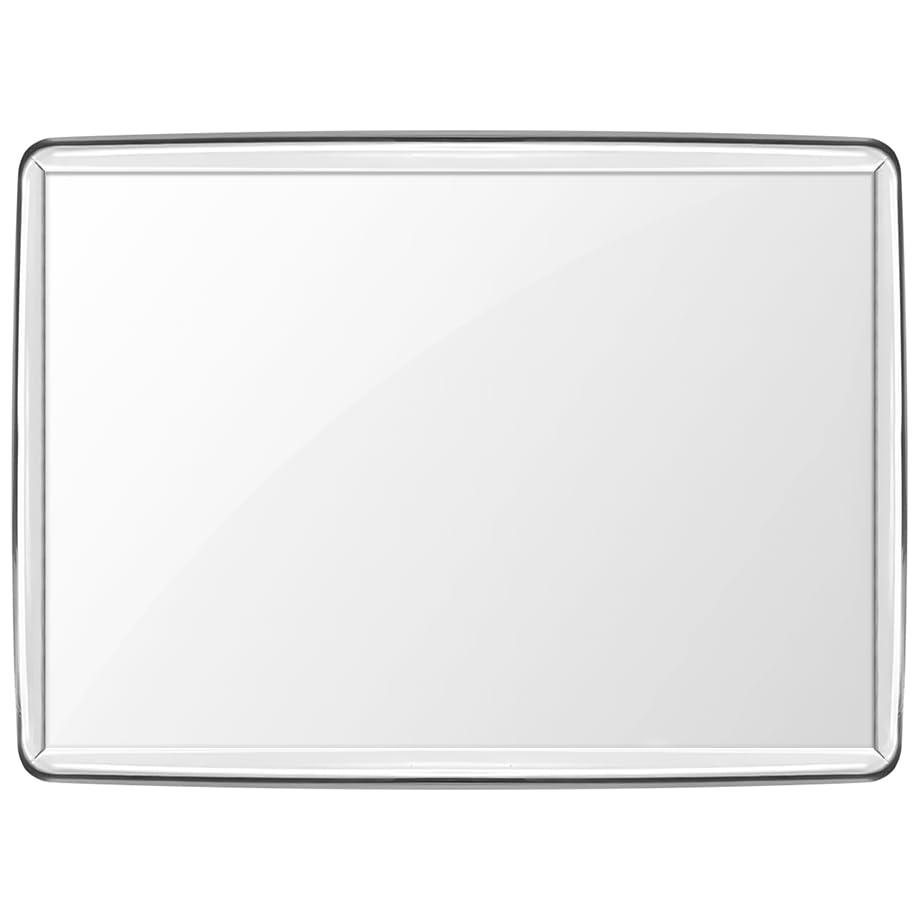Premium Quality Clear Acrylic Blank Photo Fridge Magnets 66 x 44 mm | Large Size (Pack of 10)