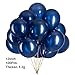 GAKA Navy Balloons 12 inch Navy Blue Balloons Helium Balloons Quality Latex Balloons Party Decorations Supplies Pack of 100,3.2g/pcs primary