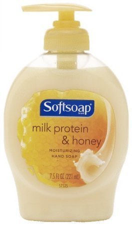 Softsoap Elements Milk Protein & Honey Moisturizing Hand Soap 7.5 oz (Pack of 12)