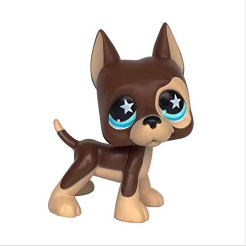 Panamat Action & Toy Figures - Cat Pet Shop Toy Short Hair Cat Great Dane Dachshund Collie Figure Collection Classic Pet Cosplay Action Children Gifts 1 PCs