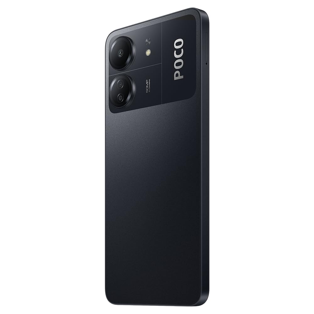 Xiaomi Poco C65 Smartphone 6+128GB No Contract Cell Phone 6.74 Inch Display MediaTek Helio G85 Octa-core Processor 50MP AI Triple Camera 5000mAh Battery NFC Dual SIM Black
