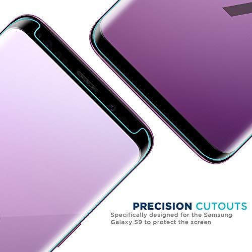 [2 Pack] Galaxy Note8 Screen Protector, [3D Curved Edge] Ultra Clear 9H Hardness Tempered Glass Screen Protector Bubble-Free Film for Samsung Galaxy Note 8 [Black] - Thumbnail 3