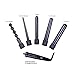 Ohuhu 5 in 1 Curling Iron Wand Set With 5 Interchangeable Ceramic Barrels and Heat Protective Glove for Girls Women Gifts