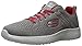 Skechers Sport Men's Burst Oxford,Gray/Red,10.5 M US