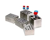 Benchmark Scientific BSW1520 Aluminum Dry Bath Heating Block for Digital Dry Bath Incubator, 24 x 1.5mL Or 2.0mL Centrifuge Tubes Capacity