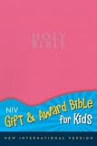 NIV, Gift and Award Bible for Kids, Imitation Leather, Pink, Red Letter