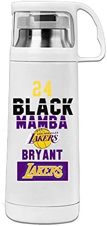 MMGt Los Angeles Hotest Player Kobe Bean Bryant 's Retirement Vacuum Cup Water Bottle