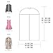 HOMMINI Clothes Cover Hanging Garment Bag Lightweight Suit Bags Dust-Proof (Set of 6) with Study Full Zipper for Closet Storage and Travel(31
