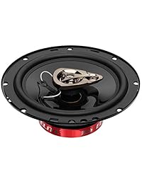BOSS Audio ELITE B653 6.5 ", 3 vías, cono de inyección de polietileno negro, altavoces de 300 W máximo (por par)