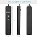 ONSMART USB Surge Protector Power Strip, 4 Multi Outlets with 4 USB Charging Ports, 3.4A Total Output-600J Surge Protector Power Bar, 6 ft Long UL Cord, Wall Mount-Black…