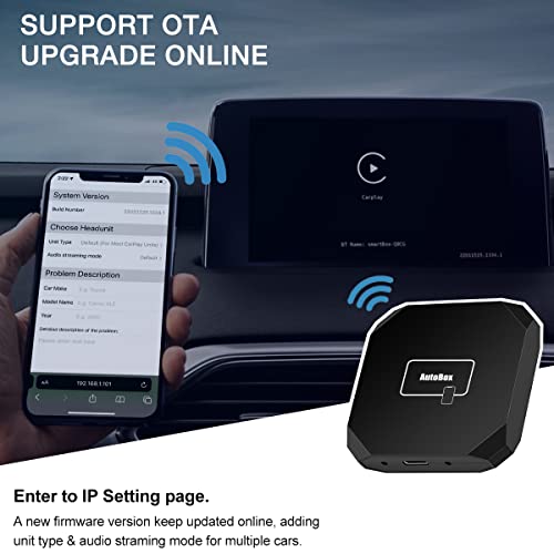 Wireless CarPlay Adapter ZETEADE 2022 CarPlay Activator Dongle For I 