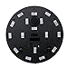 Jujunx Intelligent Robotic Cleaner Automatic Mini Smart Sweeping Machine Sweeper (Black)