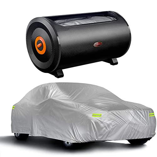 RROWER Car Cover Waterproof All Weather,Smart Car Cover, Automatic Car