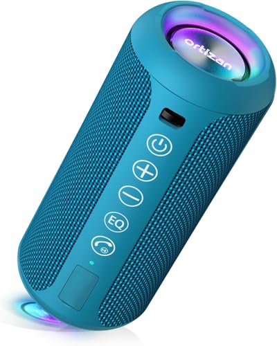 Ortizan Portable Bluetooth Speakers IPX7 Waterproof