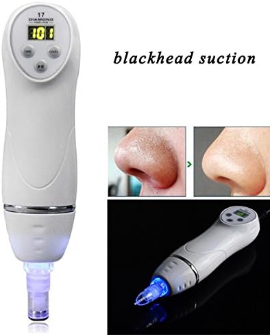 Home use 6 tips mini diamond dermabrasion Blackhead Acne Dead Skin Fine Lines Removal Suction Vacuum Machine for Face Cleaning