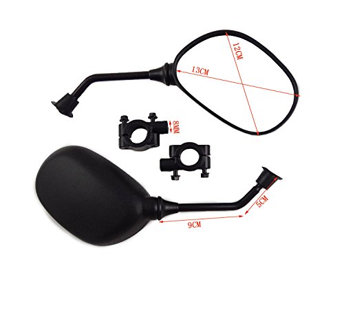 image for OKSTNO 360 Degree Rotation Rearview Mirror Bracket Holder Clamp w/ 7/8