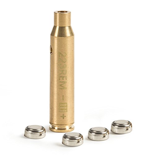 Weiketery Cal 223 5.56mm Rem Gauge Laser Bore Sighter Boresight Red Dot
