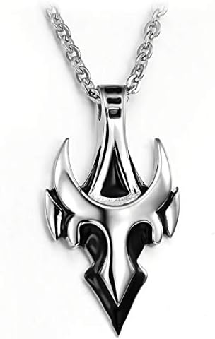 Everydaying Handcrafted Viking Necklace Norse Amulet Pendant Necklace Celtic Pagan Jewelry Pewter Viking Gift Jewelry for Men Unisex