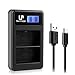 LP LP-E6 LP E6N Dual Slot Battery Charger, Compatible with Canon EOS 90D, 80D, 70D, 60D, 60DA, 7D Mark II, 7D, 6D Mark II, 6D, 5D Mark IV, 5D Mark III, 5D Mark II, 5DS, 5DS R, R DSLR Cameras