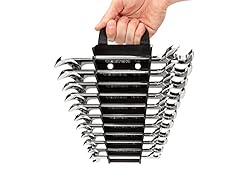 TEKTON Angle Head Open End Wrench Set with