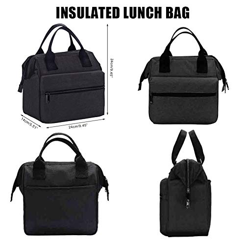 Srise Lunch Box Insulated Lunch Bag For Men and Women Meal Prep Lunch Tote Boxes
