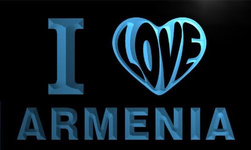 v2333-b I LOVE ARMENIA Country Neon Light Sign