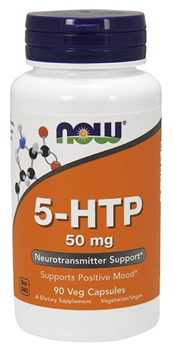 NOW 5-htp 50mg, Capsules, 90 Veg Capsules