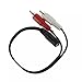 Audio Adapter - 3.5mm Jack to 2x RCA Plugs (Discontinued by Manufacturer)