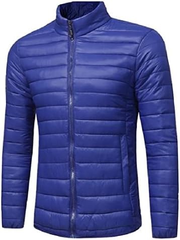 xiaokong Men's Lightweight Warm Down Puffer Jacket Casual Zipper Coat AS1 2XL