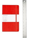 Moleskine Large Ruled Notebook Red